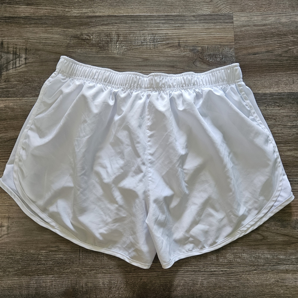 Nike Tempo White Dri-FIT Athletic Running Shorts - Picture 6 of 9